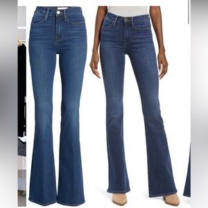 FRAME Le High Waste Flare Jeans size 34